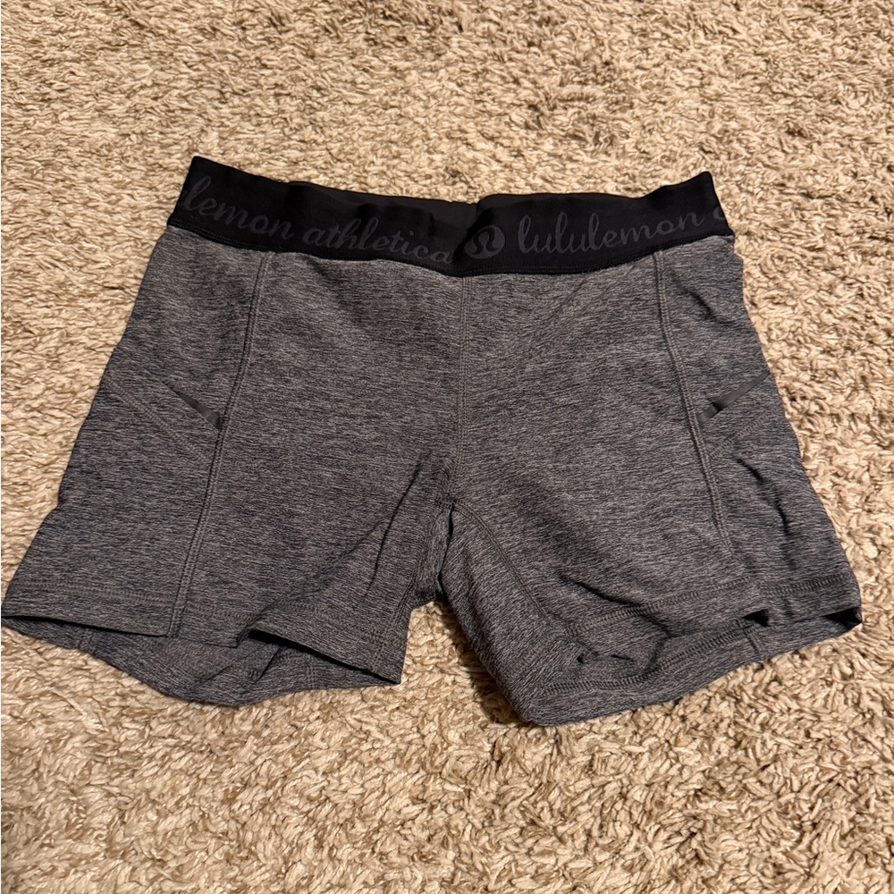 Lululemon Gray Athletic Shorts